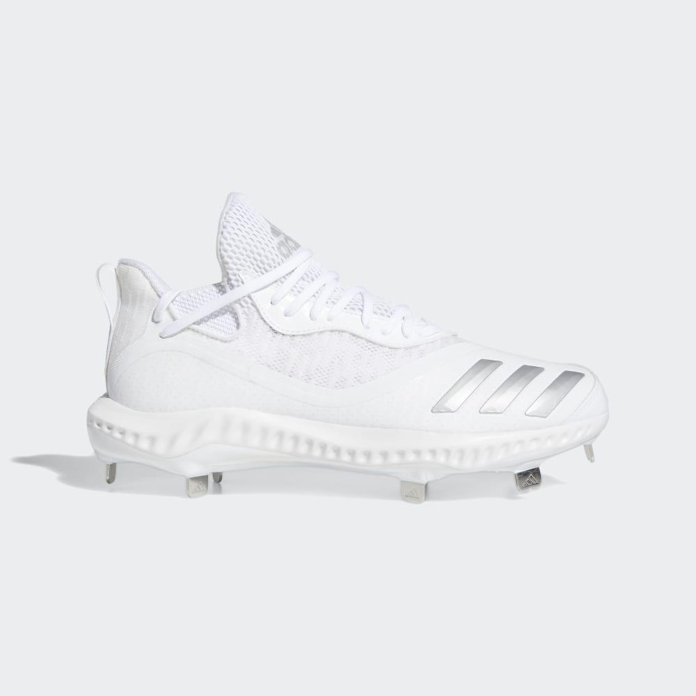 Tenisi Adidas Icon V Bounce Iced Out Barbati Romania - Albi/Argintii Metal/Albastri EE4132